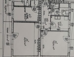 Grundriss einer Wohnung